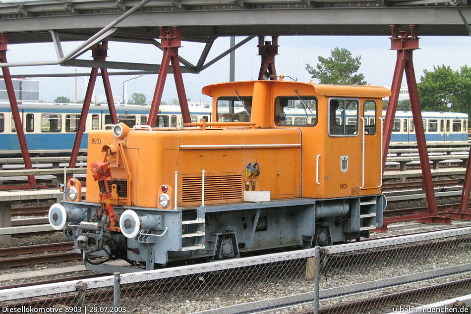 Dieselloks UBahn München