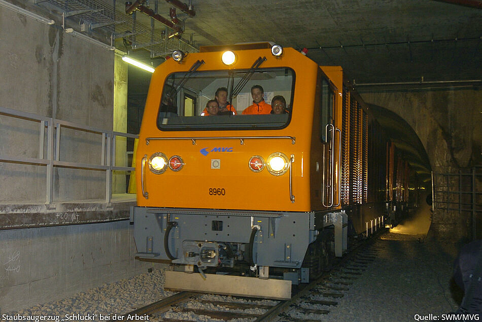 Staubsauger UBahn München