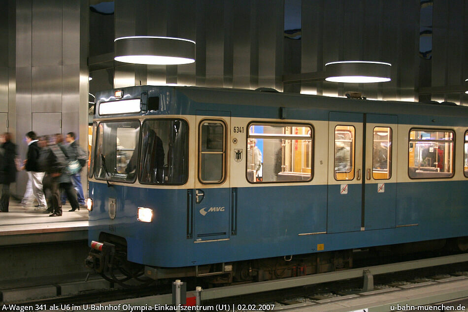 Wagen 341 UBahn München