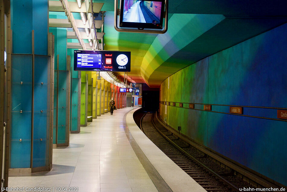 UBahn München UBahnhof Candidplatz (U1)
