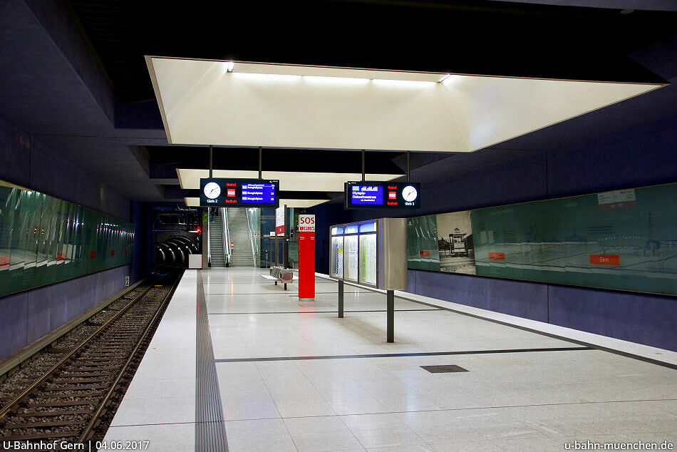 UBahnhof Gern (U1, U7) UBahn München