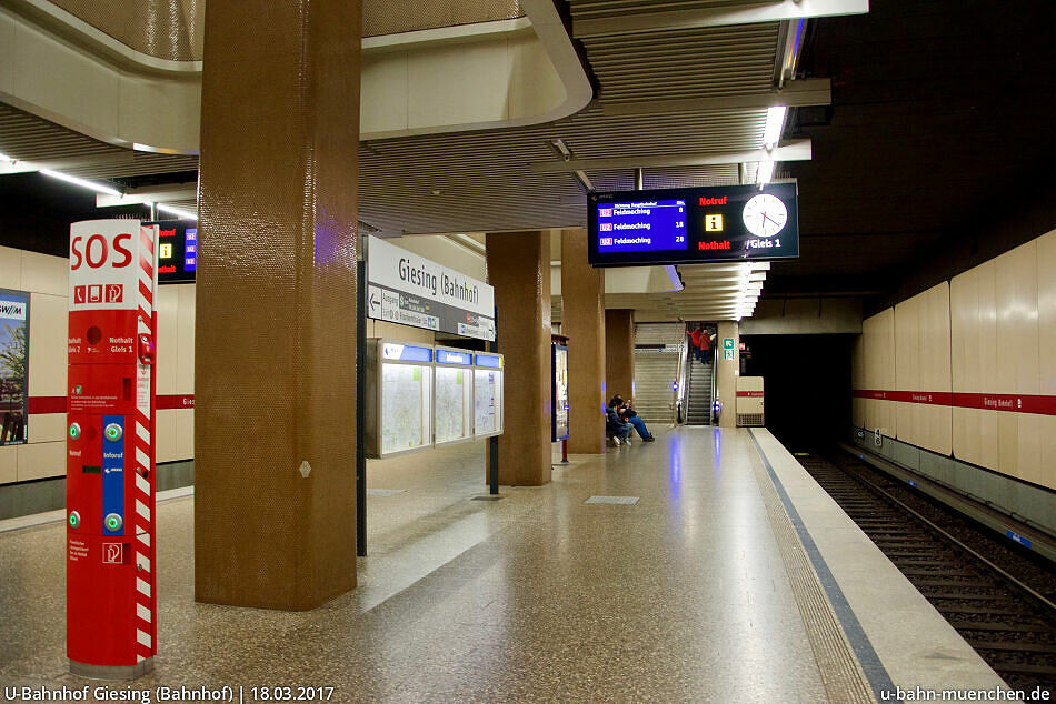 UBahnhof Giesing (Bahnhof) (U2, U7, U8) UBahn München