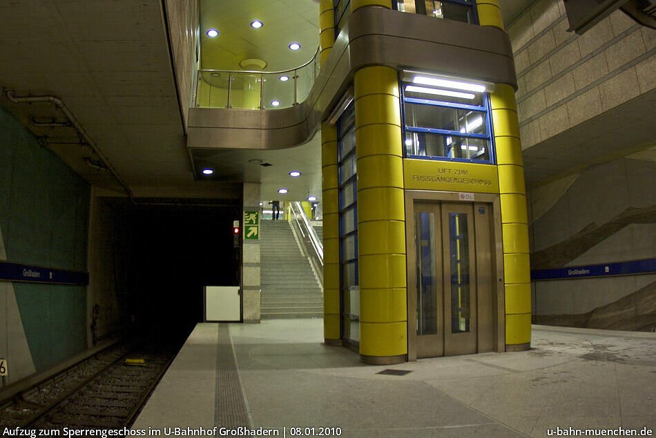 UBahn München UBahnhof Großhadern (U6)