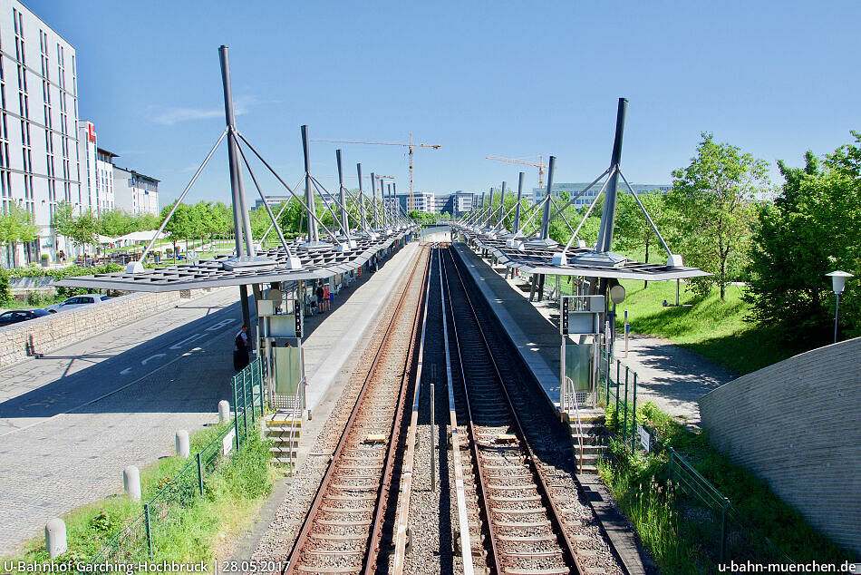 UBahnhof GarchingHochbrück (U6) UBahn München
