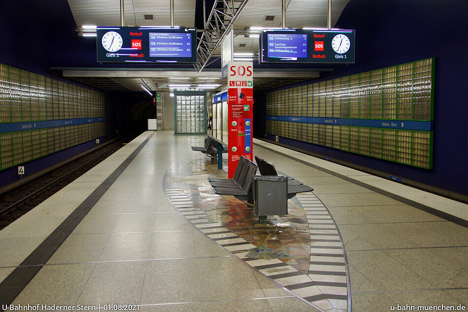 UBahnhof Haderner Stern (U6) UBahn München