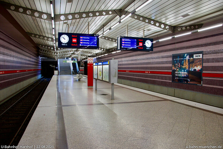 UBahnhof Harthof (U2) UBahn München