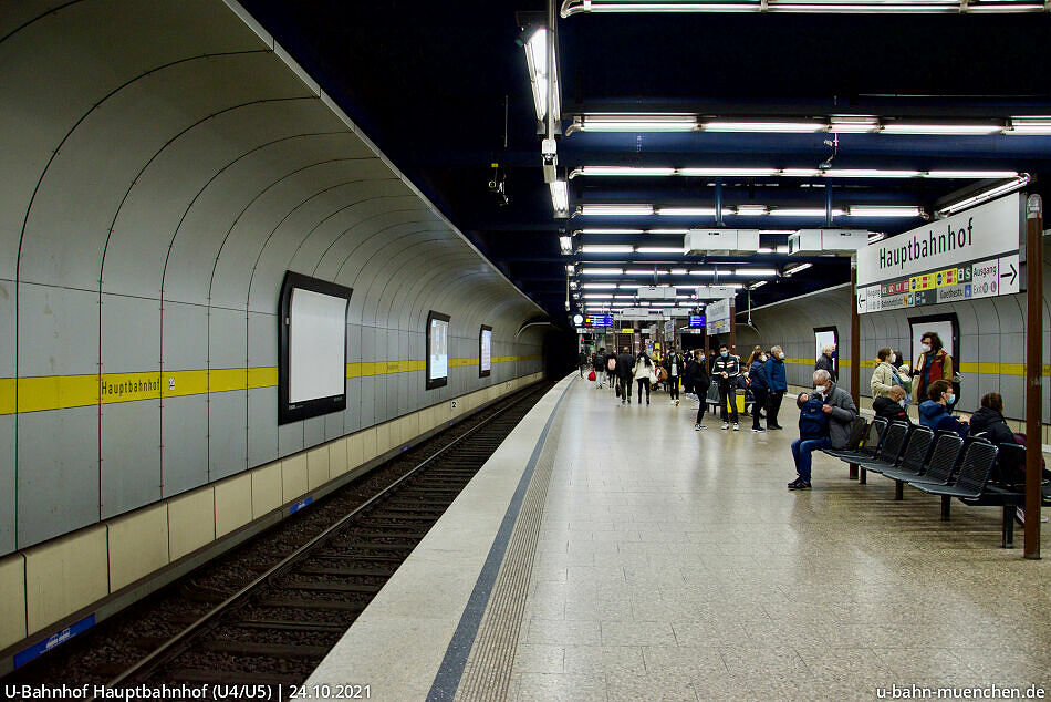 UBahn München UBahnhof Hauptbahnhof (U4, U5)