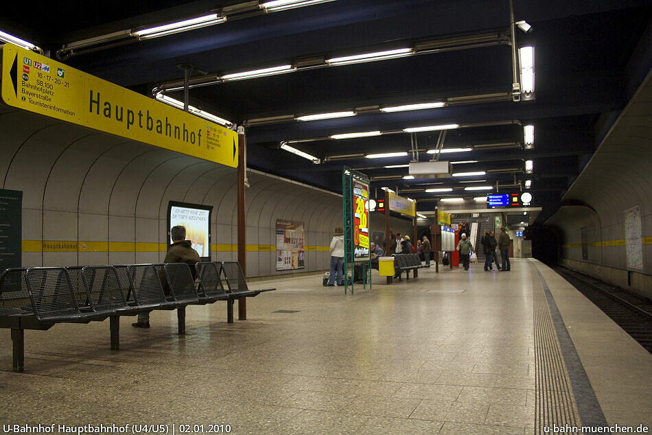 UBahn München UBahnhof Hauptbahnhof (U4, U5)