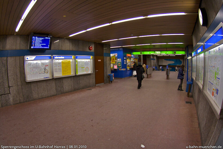 UBahn München UBahnhof Harras (U6)