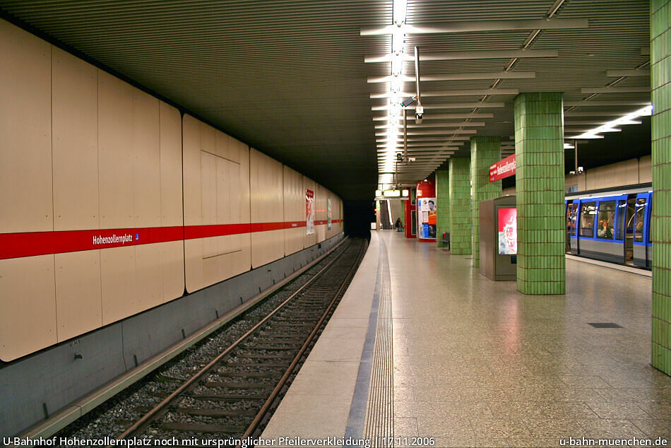 UBahnhof Hohenzollernplatz (U2, U8) UBahn München