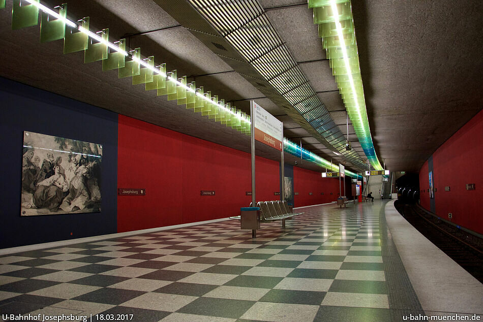UBahnlinie U2 von Feldmoching zur Messestadt Ost UBahn