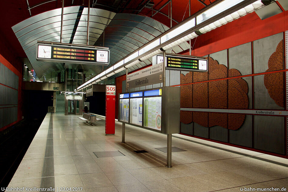 UBahnhof Kreillerstraße (U2) UBahn München