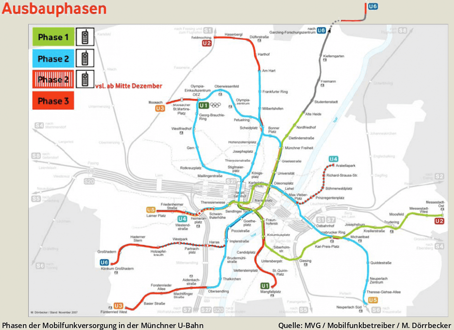 U-Bahn München Blog » Mobilfunk-Netz wird um weitere vier Abschnitte ...