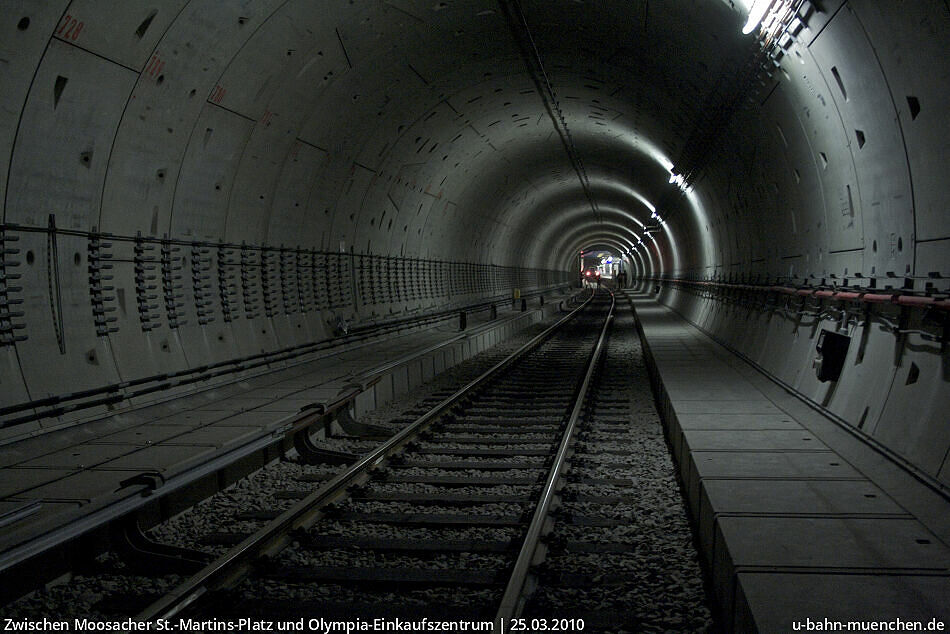 TunnelTour in Moosach UBahn München