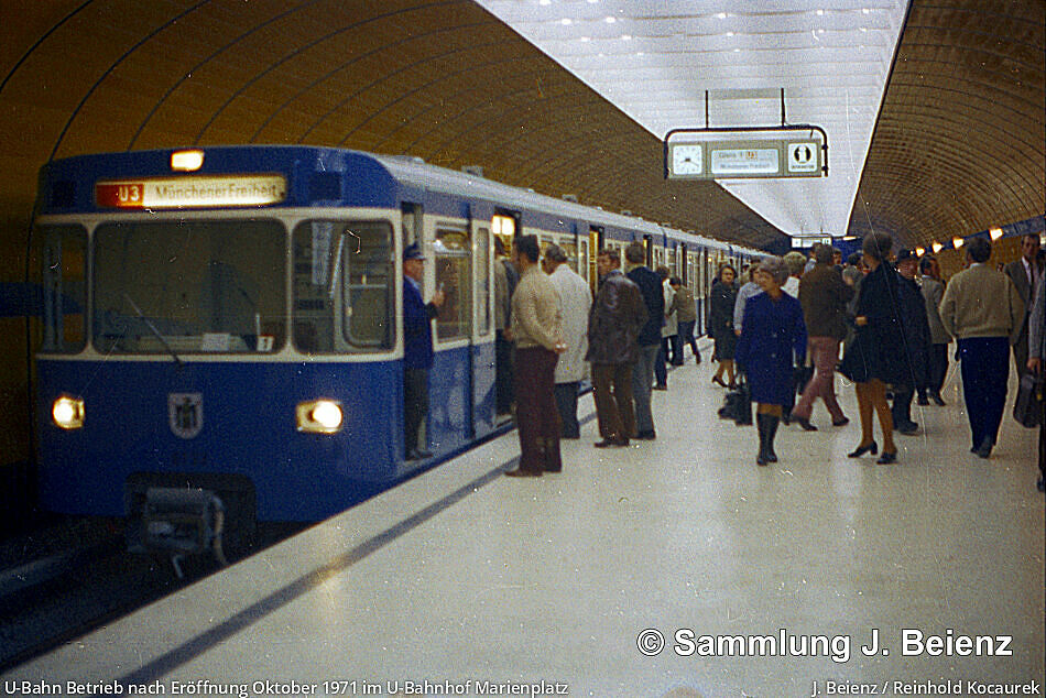 UBahnhof Marienplatz (U3, U6) UBahn München