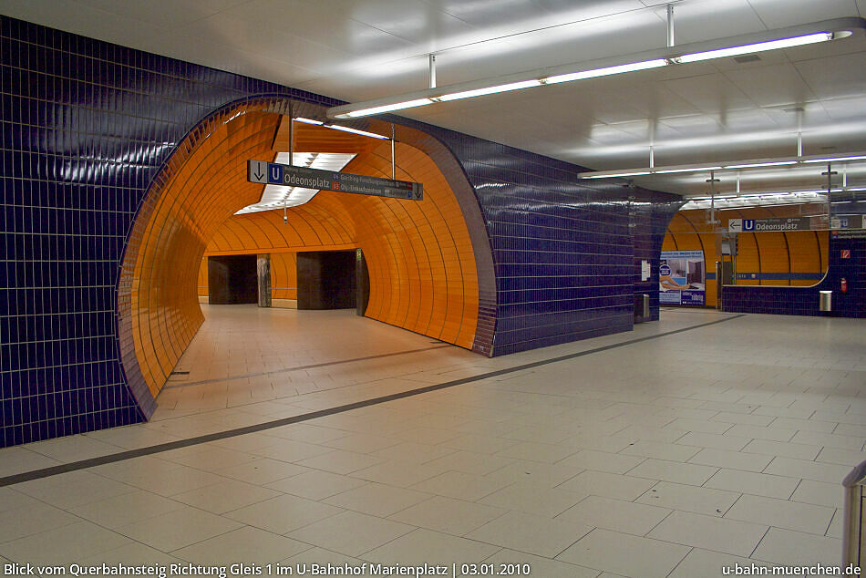 UBahn München UBahnhof Marienplatz (U3, U6)