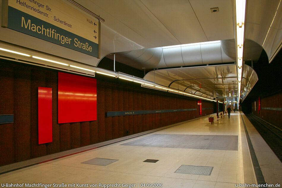 UBahnhof Machtlfinger Straße (U3) UBahn München