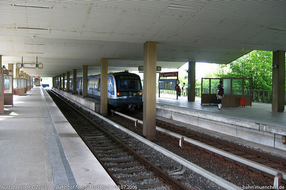 UBahnhof Neuperlach Süd (U5) UBahn München