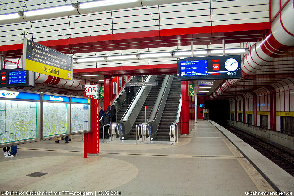 UBahnhof Ostbahnhof (U5) UBahn München