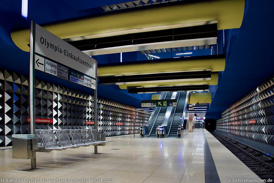 UBahn München Bahnhofsliste u3