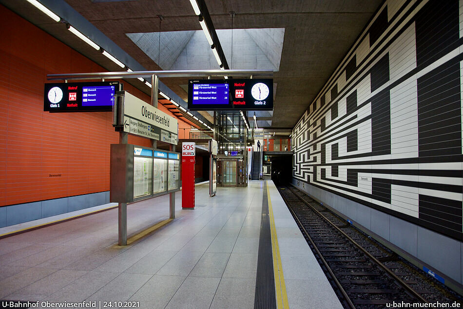 UBahn München UBahnhof Oberwiesenfeld (U3)
