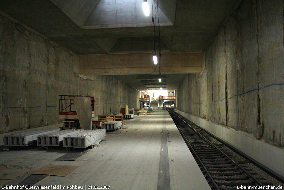 U Bahn Station Oberwiesenfeld München U Bahn Station Oberwiesenfeld München