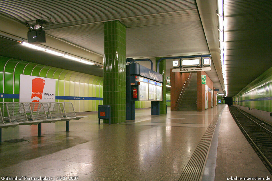 UBahnlinie U6 von GarchingForschungszentrum zum Klinikum