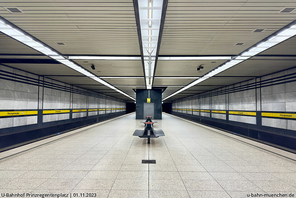 UBahnhof Prinzregentenplatz (U4) UBahn München