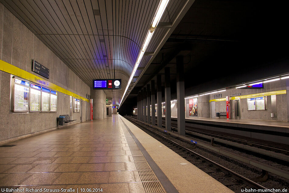 UBahnhof RichardStraussStraße (U4) UBahn München