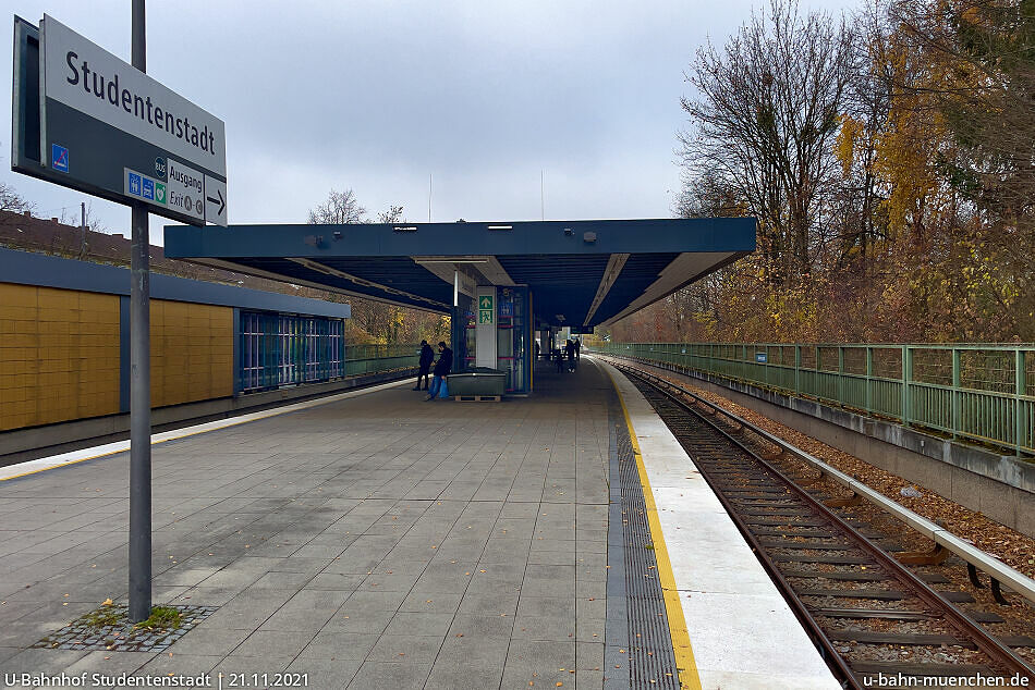 UBahnhof Studentenstadt (U6)  UBahn München
