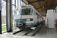 S-Bahnwagen 420 002 im Verkehrszentrum des Deutschen Museums