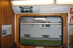 Siemens-Werbung im Syntegra-Prototyp-B-Wagen 498
