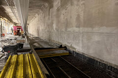 Baustelle der Grundsanierung am Goetheplatz 2026