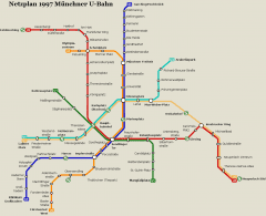 Netzplan Stand 31.12.1997