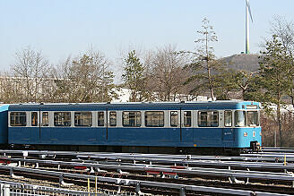 A-Wagen 209 im Betriebshof Nord