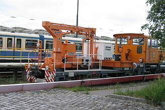 Ruthmann Steiger 9982 (Hebebühne) im Betriebshof Nord