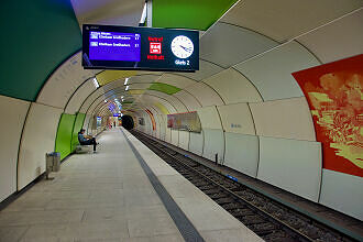 U-Bahnhof Garching Gleis 2
