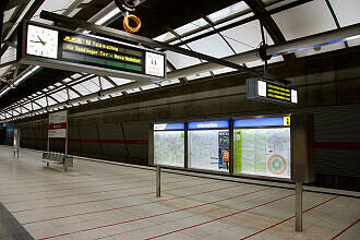 U-Bahnhof Messestadt Ost