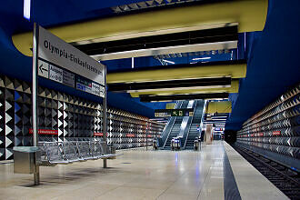 U-Bahnhof Olympia-Einkaufszentrum (U3)