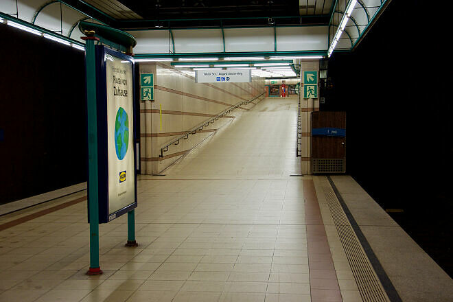 UBahnhof Obersendling (U3) UBahn München