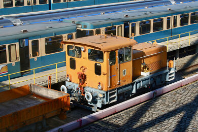 Diesellok 8903 im Betriebshof Nord