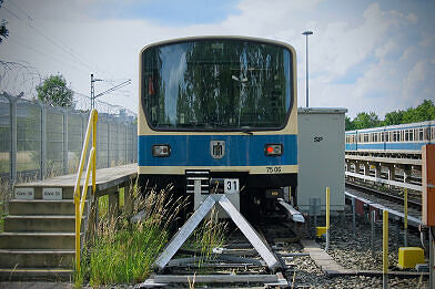 B-Wagen 506 in der Betriebsanlage Süd