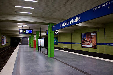 U-Bahnhof Dietlindenstraße U-Bahnhof Dietlindenstraße