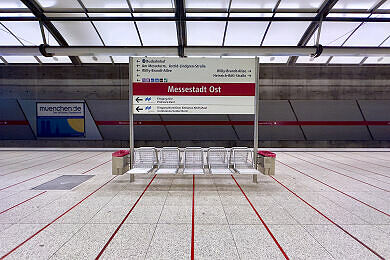 U-Bahnhof Messestadt Ost U-Bahnhof Messestadt Ost