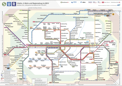 Schnellbahnnetzplan Dezember 2018