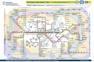 Schnellbahnnetzplan Januar 2025