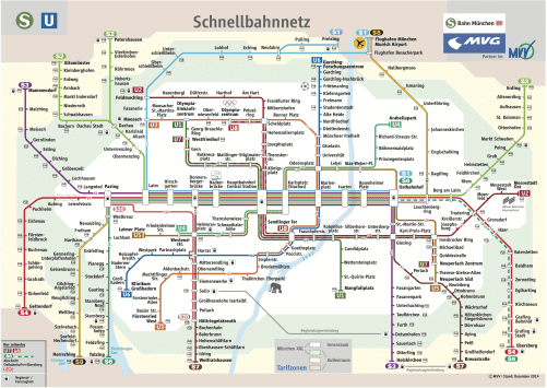 Schnellbahnnetzplan Dezember 2014