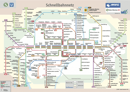 Schnellbahnnetzplan Dezember 2015