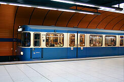 A-Wagen 314 im U-Bahnhof Marienplatz