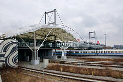 U-Bahnhof Fröttmaning von Süden